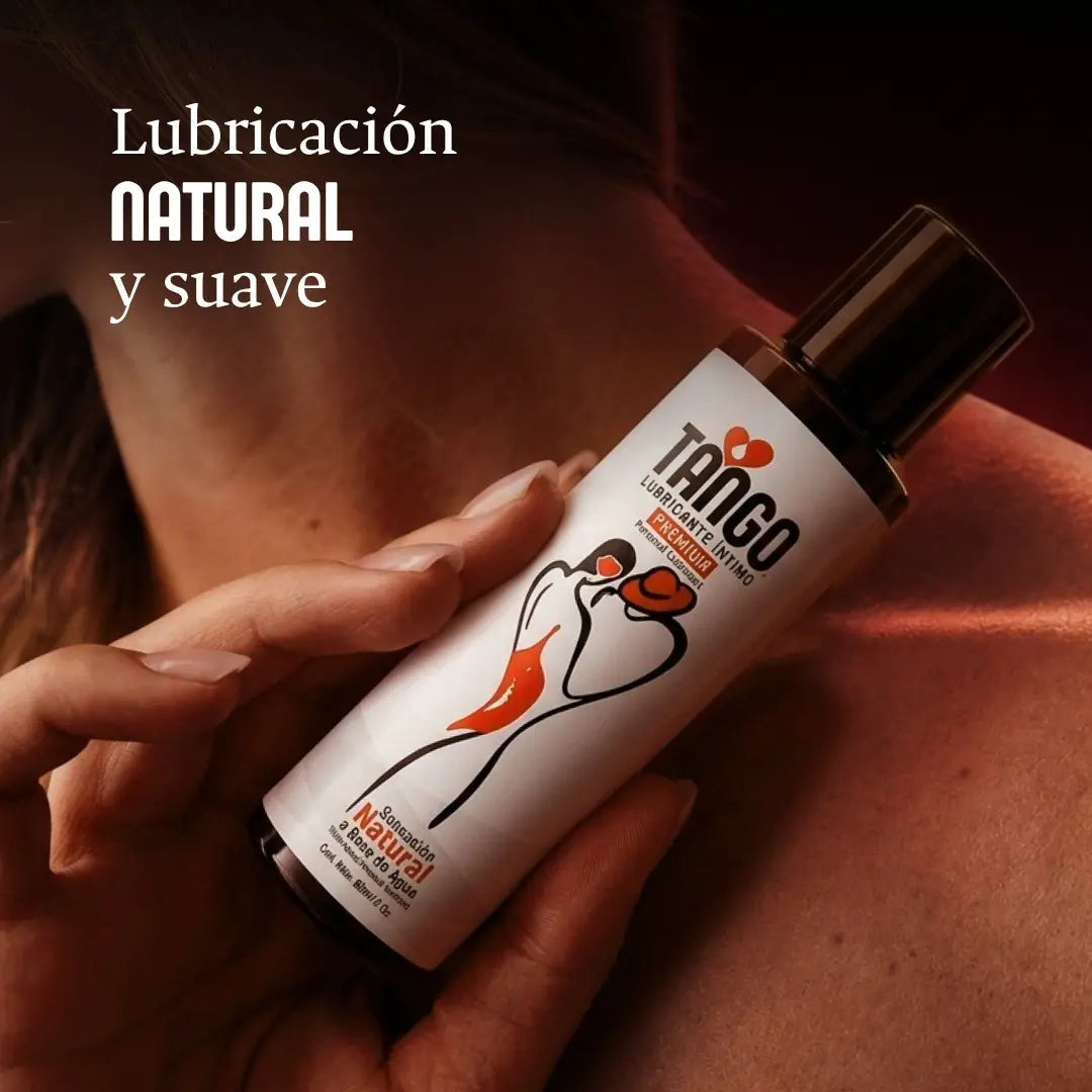 Lubricante íntimo a base de agua: base líquida super suave, sin color ni olor y sin irritaciones. Diseñado para imitar la hidratación natural del cuerpo.